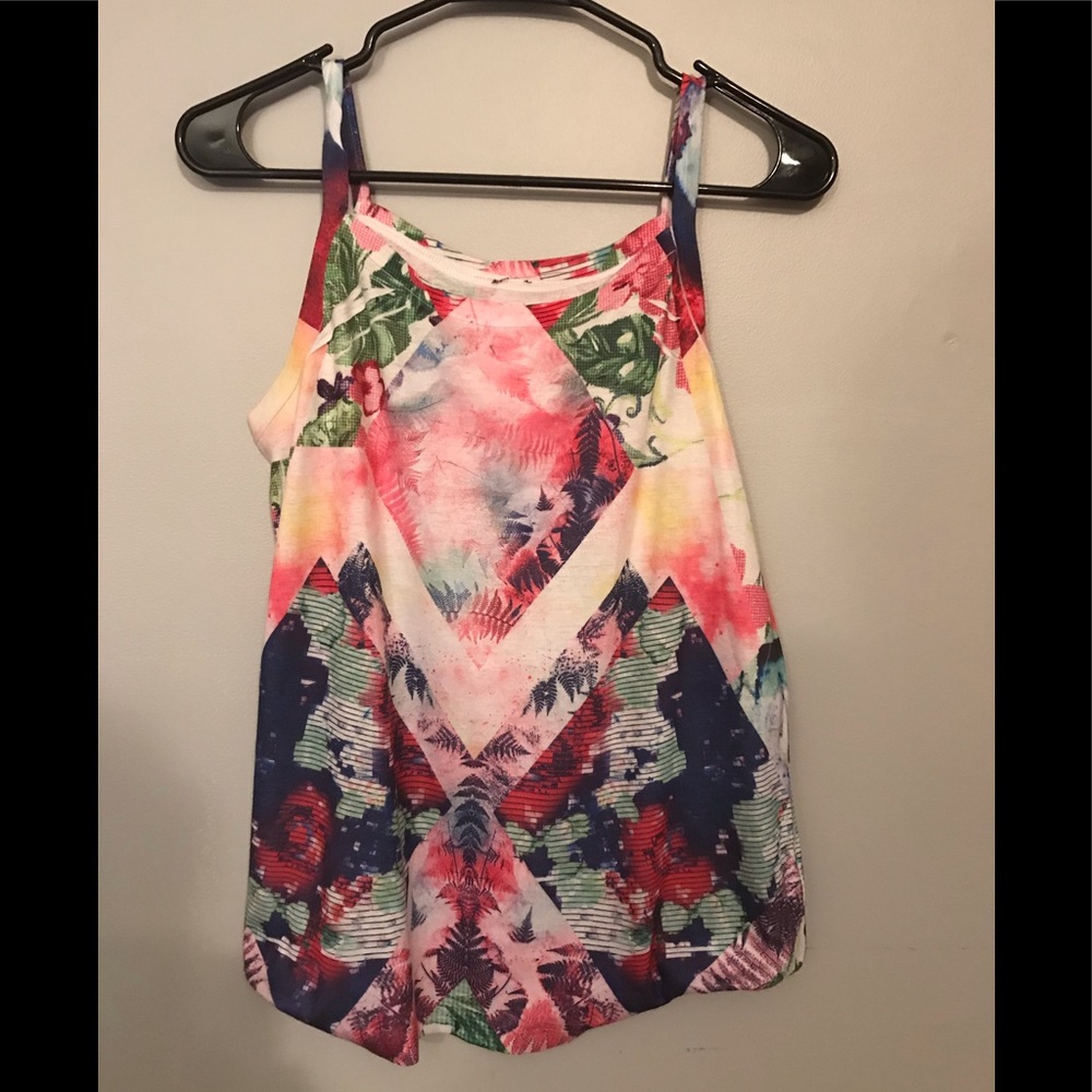 colorful tank top